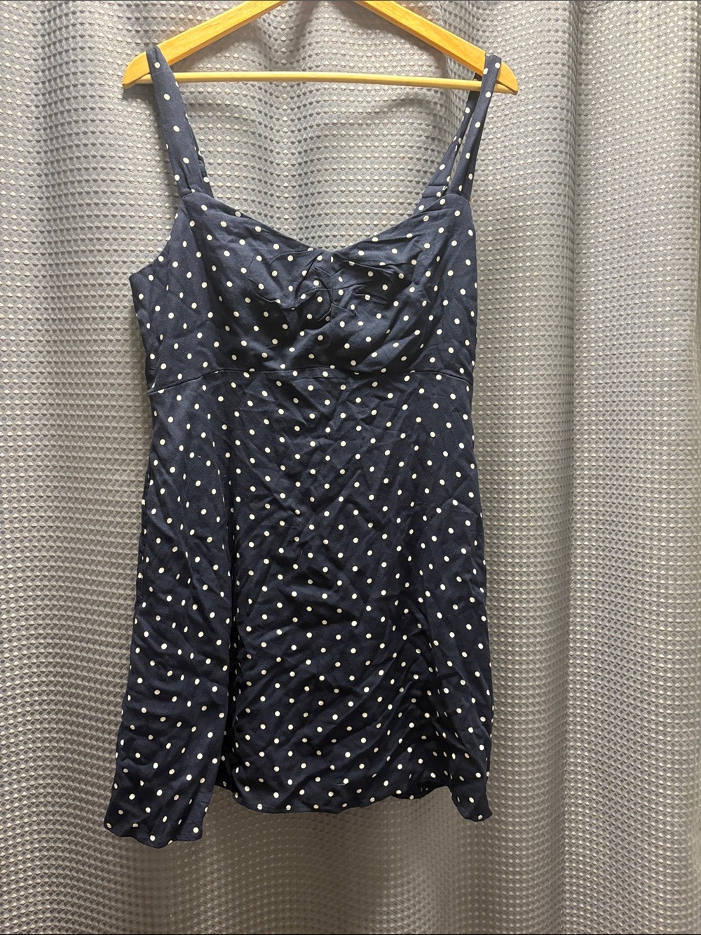 Old Navy Navy & White Polka Dot Sundress